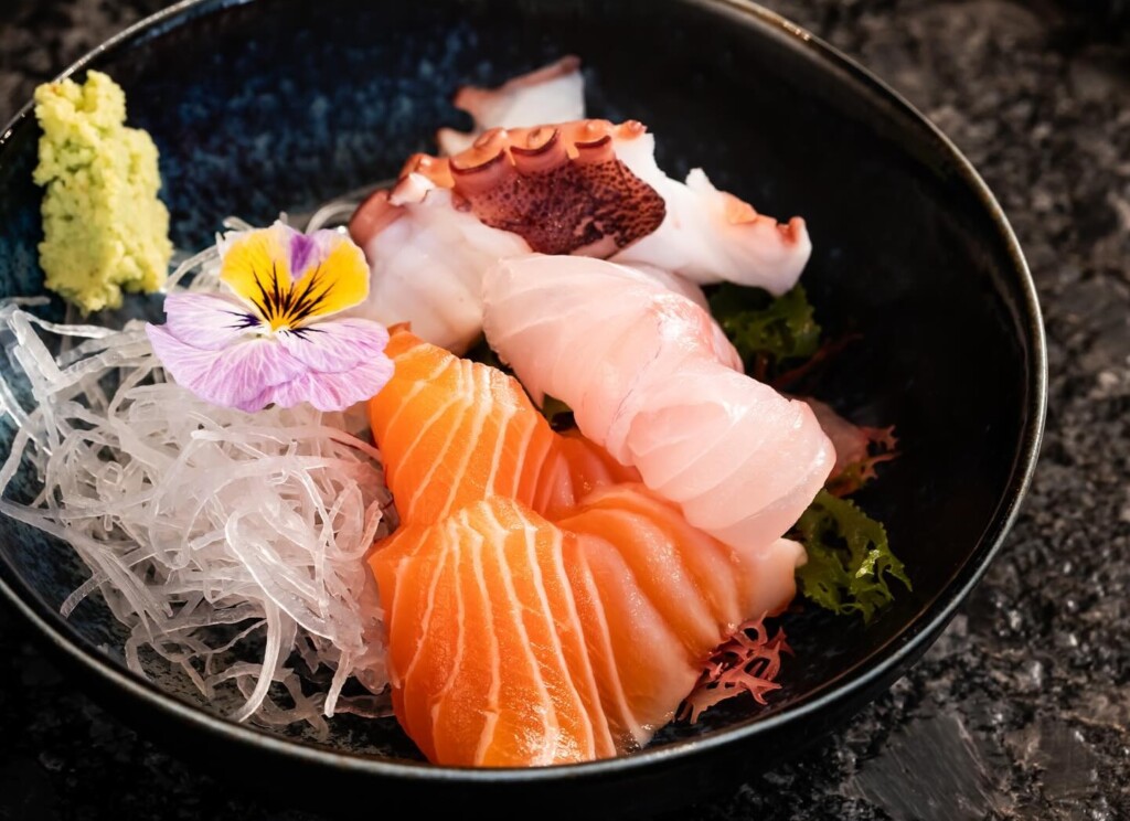 Sashimi at Tora, one of Leederville's best restaurants