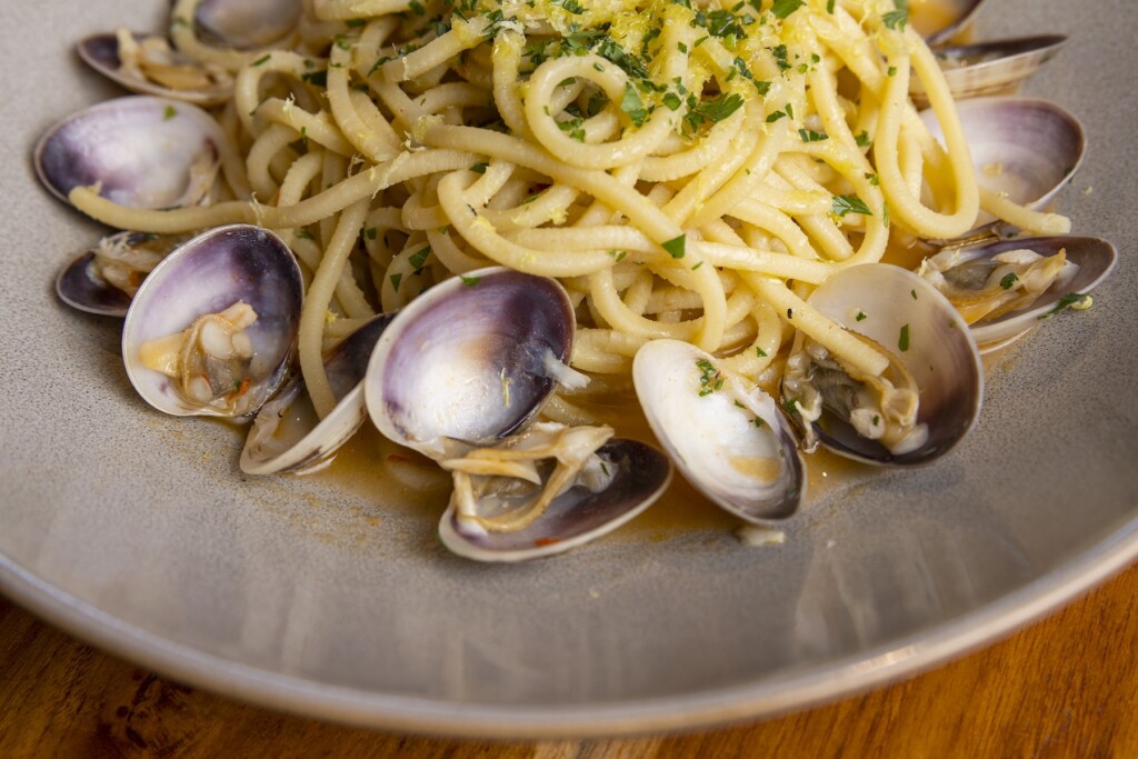 Pasta dish at Il Lido in Cottesloe